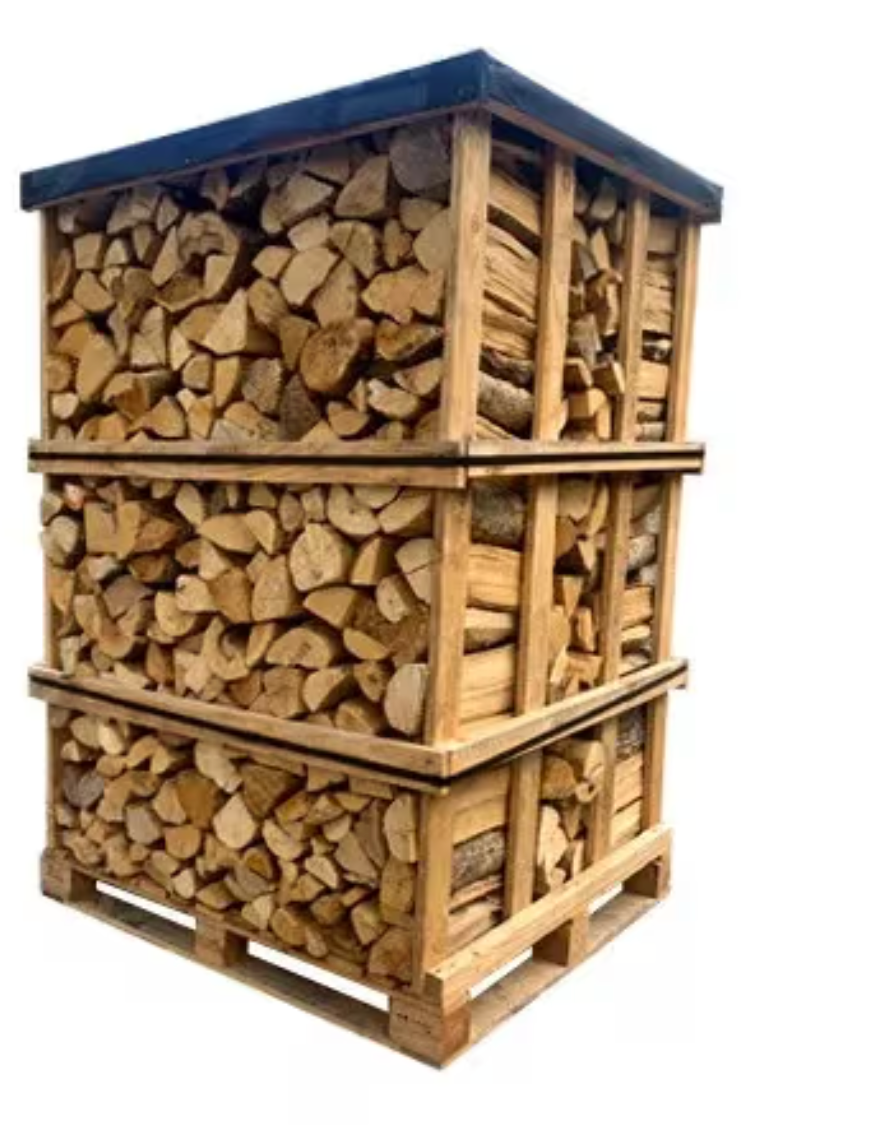 Mélange de bois durs — 40cm — Palette de 2,7 stères