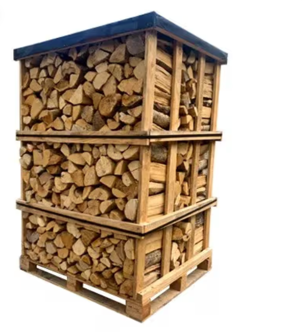 Mélange de bois durs — 33cm — Palette de 2,9 stères